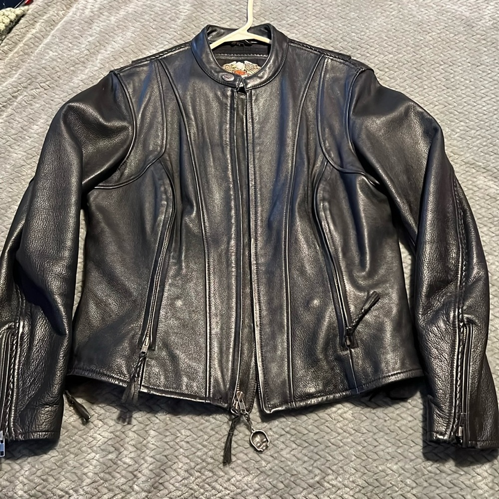 Genuine Harley Davidson Woman’s Leather Coat